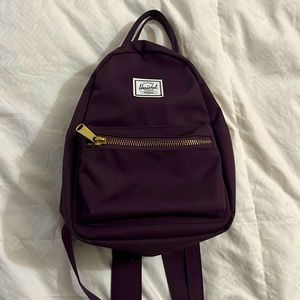 Herschel mini Backpack purple